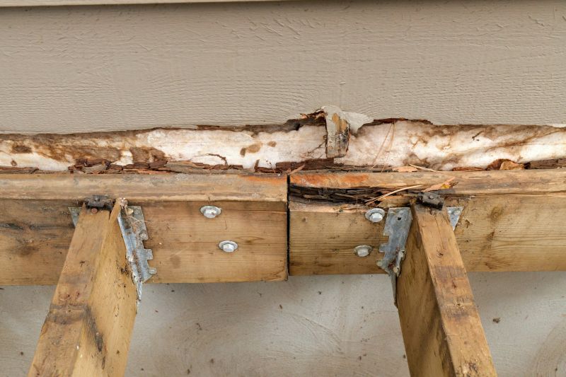 Fixing rotted wood ensures the integrity of your homeu2019s framework