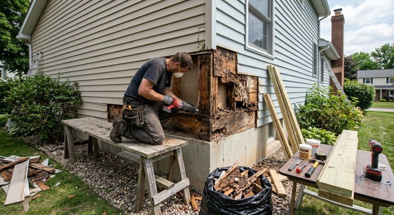 Dry Rot Remediation in Arvada, CO