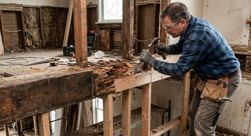 Rotten Wood Repair in Wilmington, NC