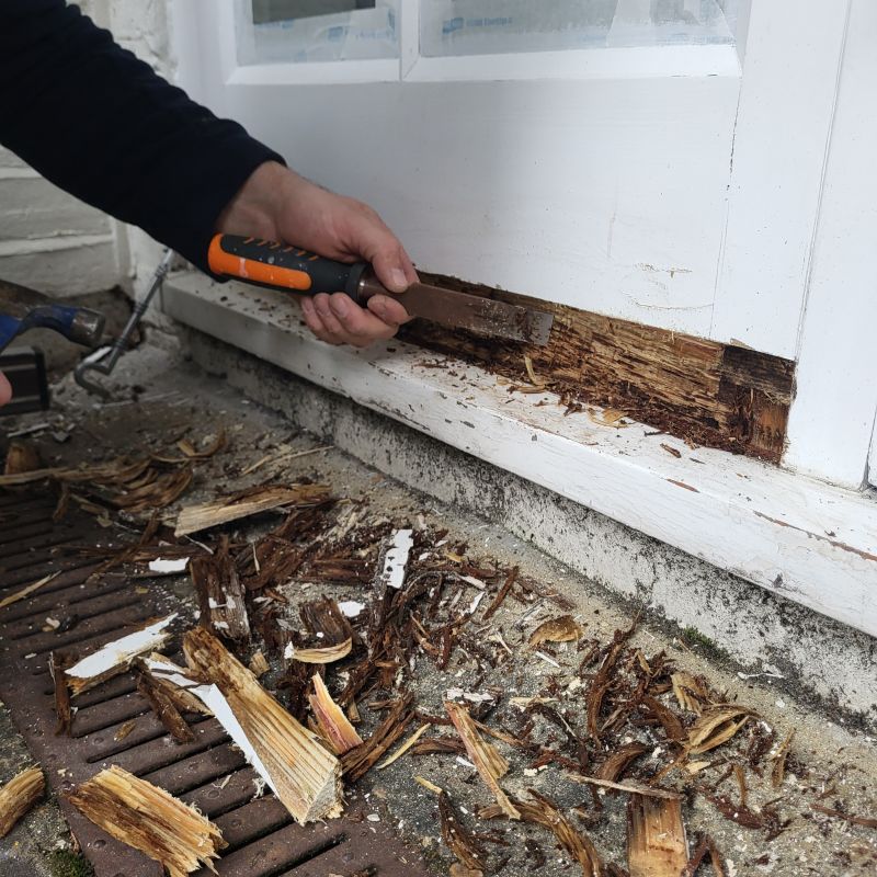 Rotted Wood Repair