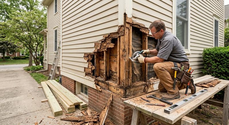 Structural Rot Repair in Roswell, GA