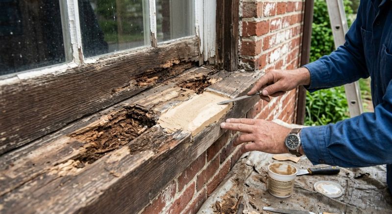 Wood Decay Repair in Conroe, TX