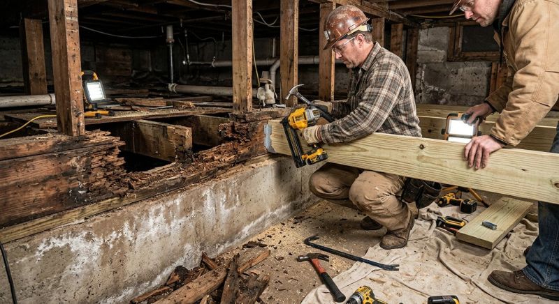Wood Rot Repair in Littleton, CO