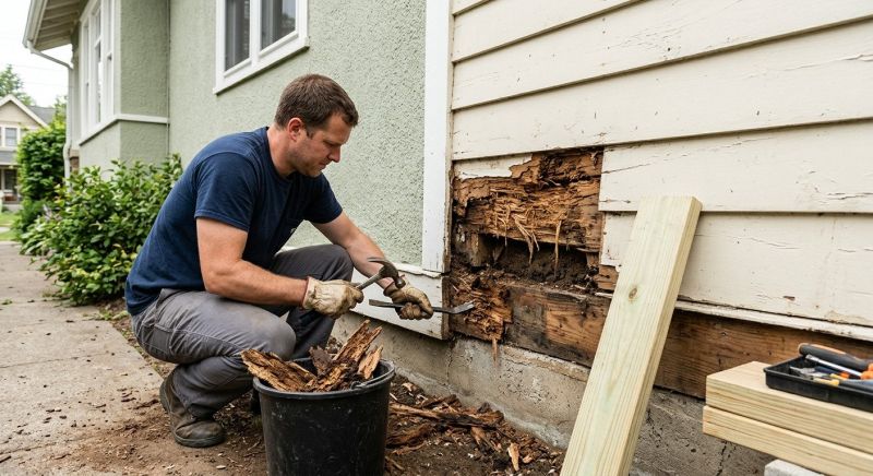Wood Rot Repair in Littleton, CO